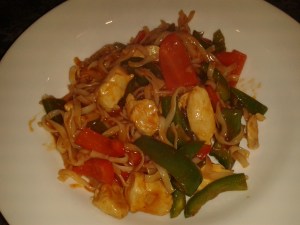 Sweet Chilli Stir Fry Sauce put to good use